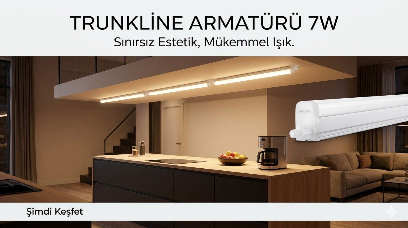 7w Trunkline Philips armatür